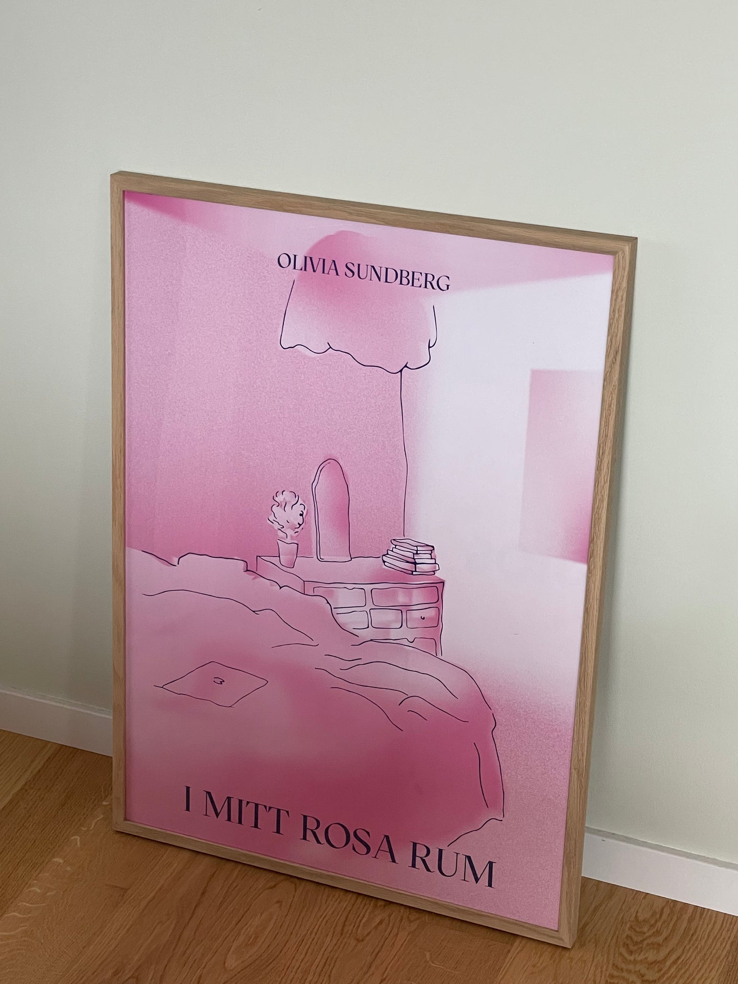 "I mitt rosa rum" Signerad av Olivia
