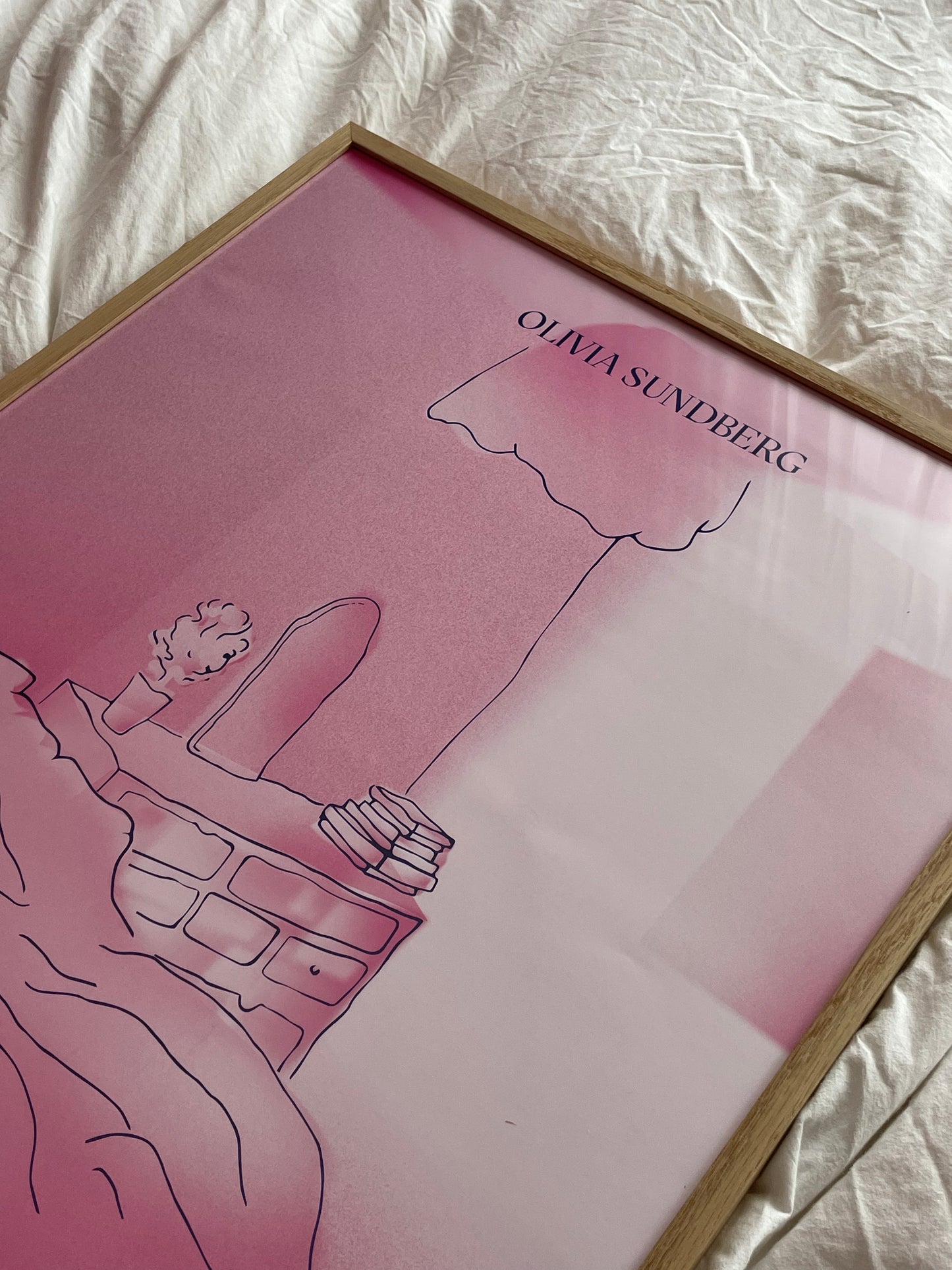 "I mitt rosa rum" Signerad av Olivia